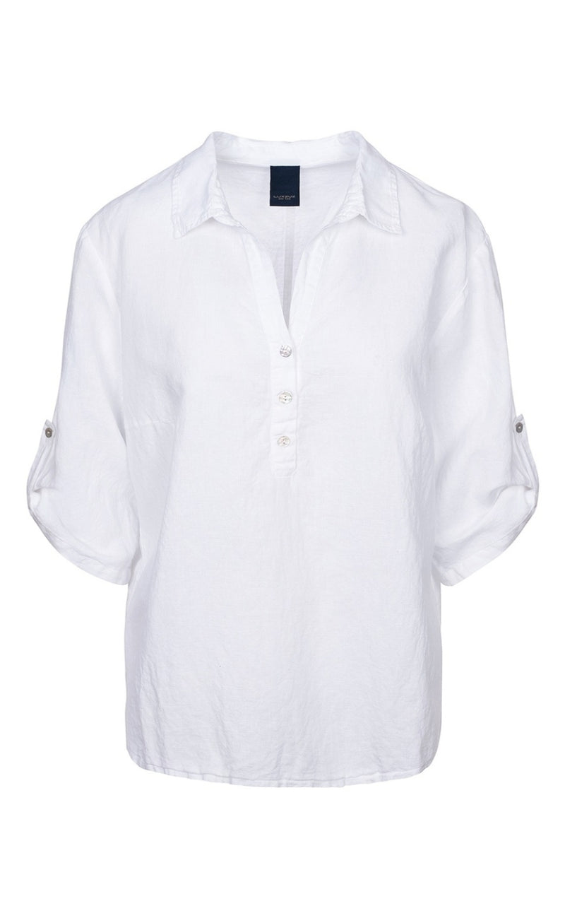 Luxzuz Bluse - Siwaia - White