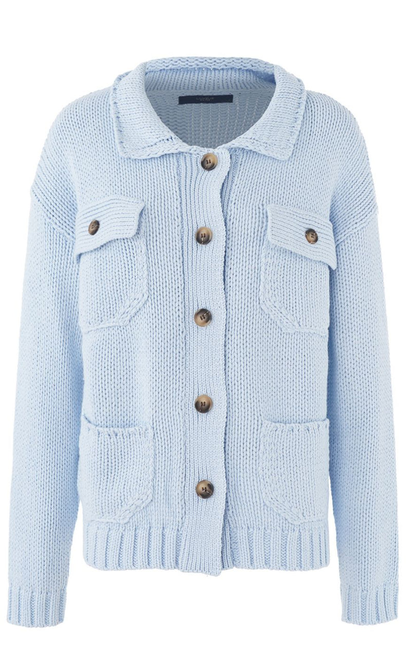 Luxzuz Cardigan - Beatriz - Cerulean Blue