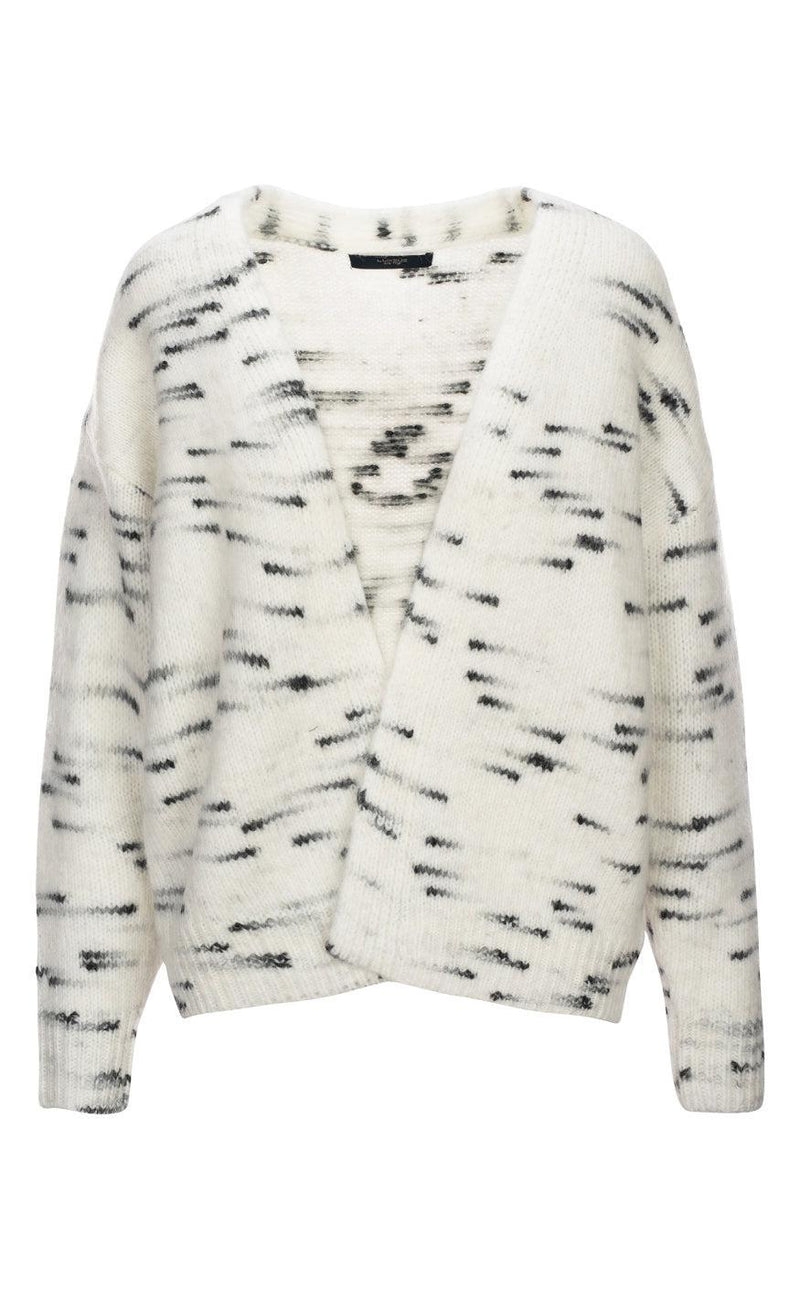 Luxzuz Cardigan - Bett - Salt & Pepper