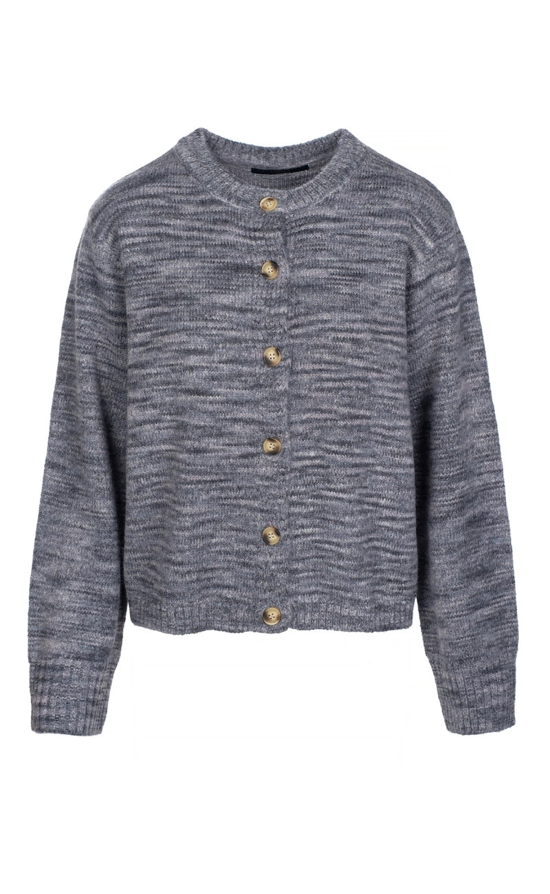 Luxzuz Cardigan - Elida - Dark Shadow
