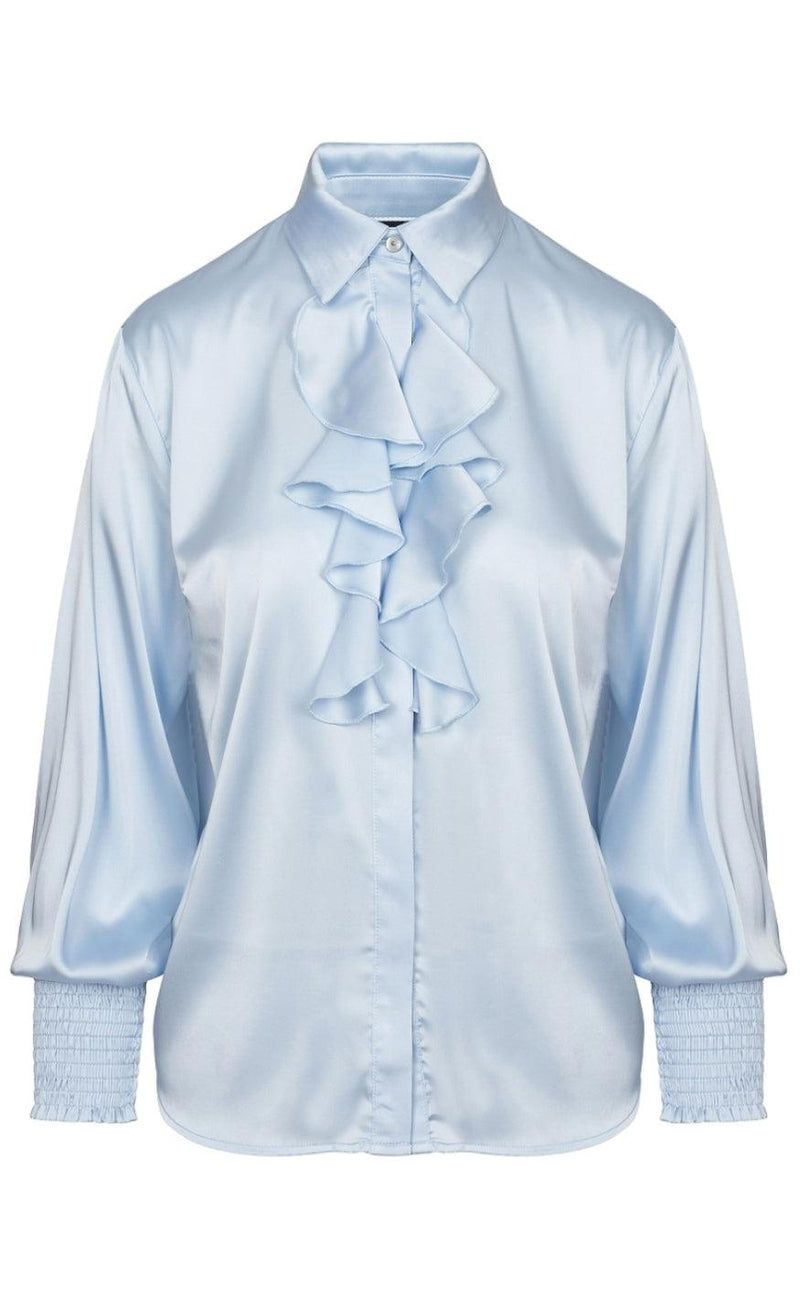 Luxzuz Skjorte - Gertalia - Kentucky Blue
