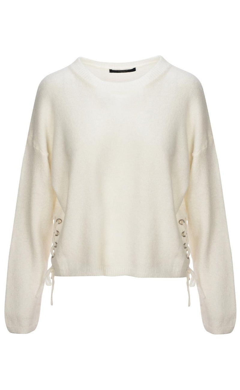 Luxzuz Striktrøje - Albertine - Cream