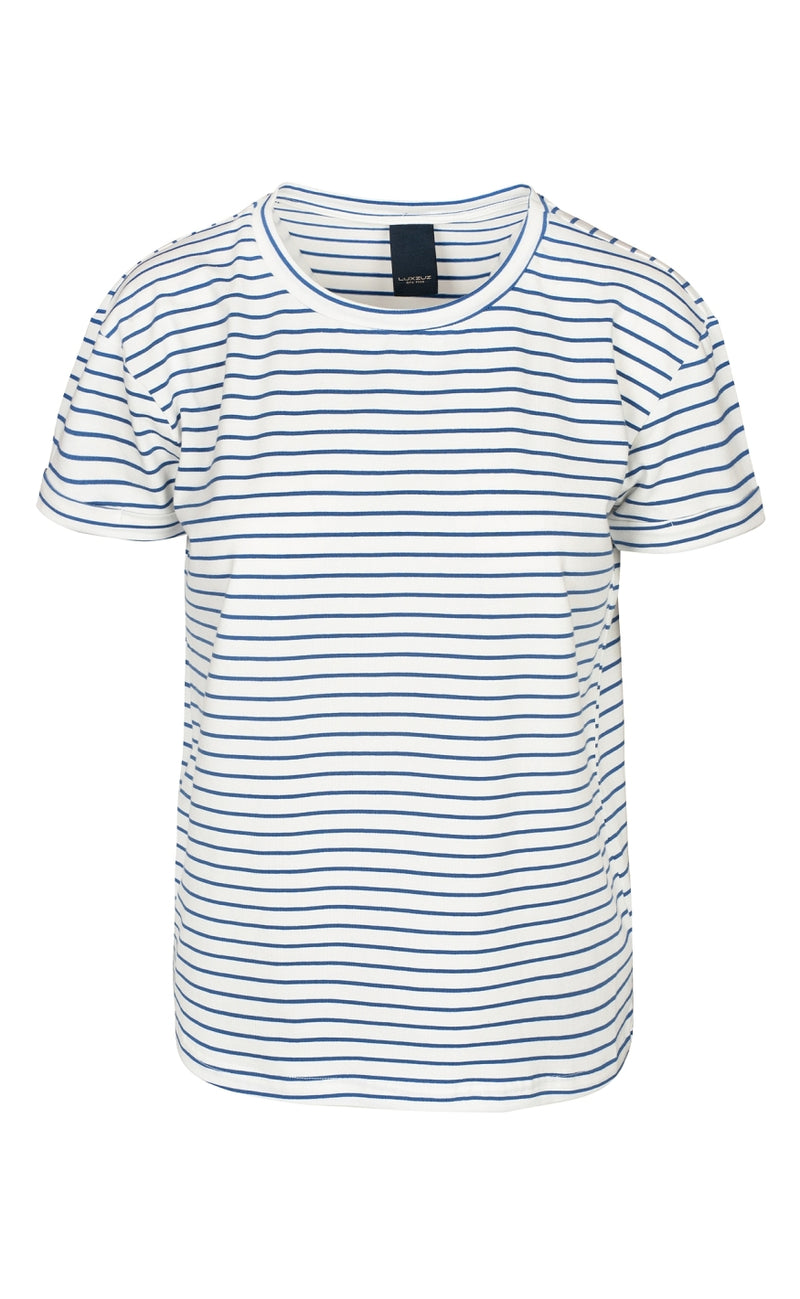 Luxzuz T-shirt - Karin - Baja Blue