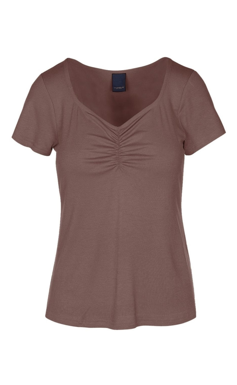 Luxzuz T-shirt - Klaudine - Pine Bark