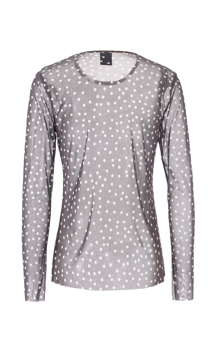 Luxzuz T-shirt - Sigborg Dot Mesh - Delicioso