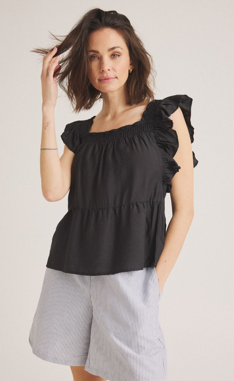 Luxzuz Top - Rufusine - Black