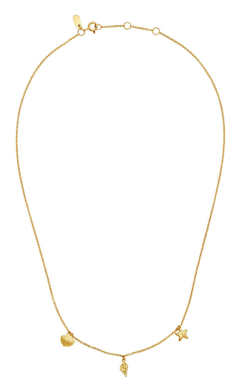 Maanesten Halskæde - Iluka - Gold Colour