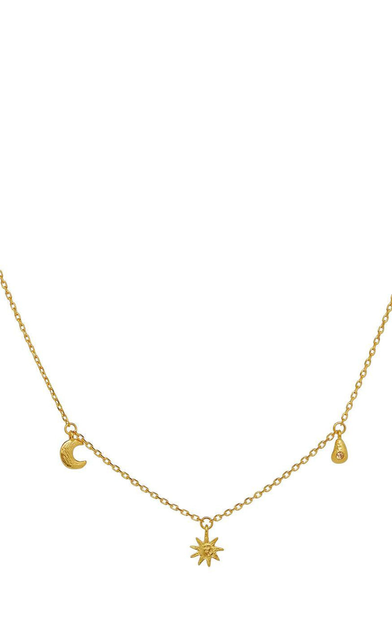 Maanesten Halskæde - Sadie - Gold Colour