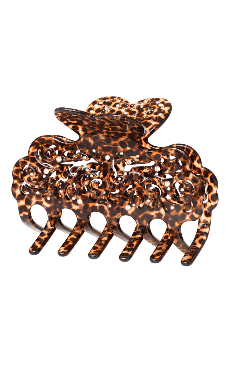 Maanesten Hårklæmme - Lavinia - Leopard