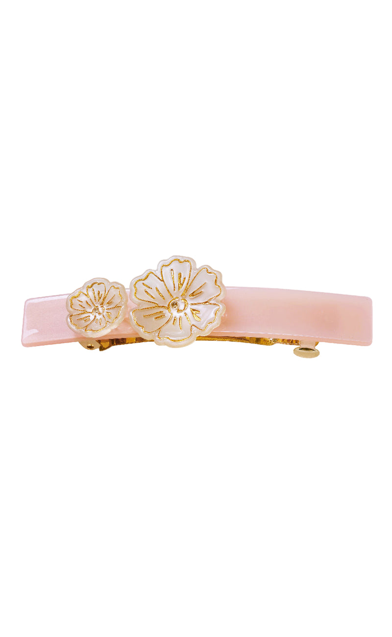 Maanesten Hårspænde - Bloem - Blush