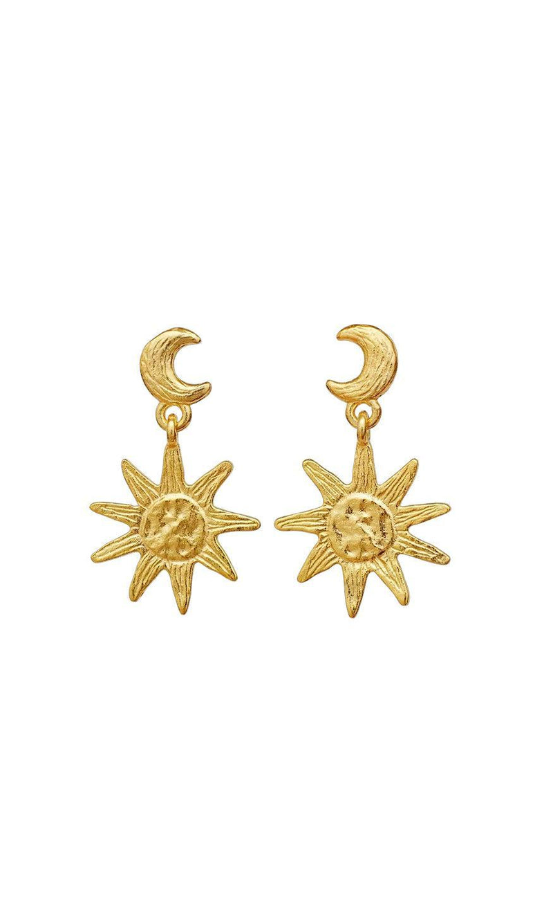 Maanesten Øreinge - Cyra - Gold Colour