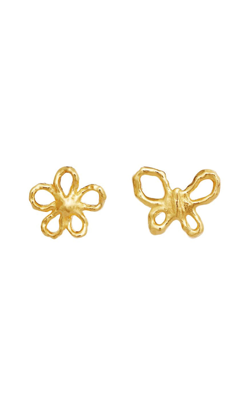 Maanesten Øreringe - Paula - Gold Colour