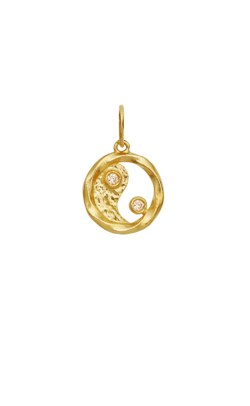 Maanesten Vedhæng - Dualism - Gold Colour