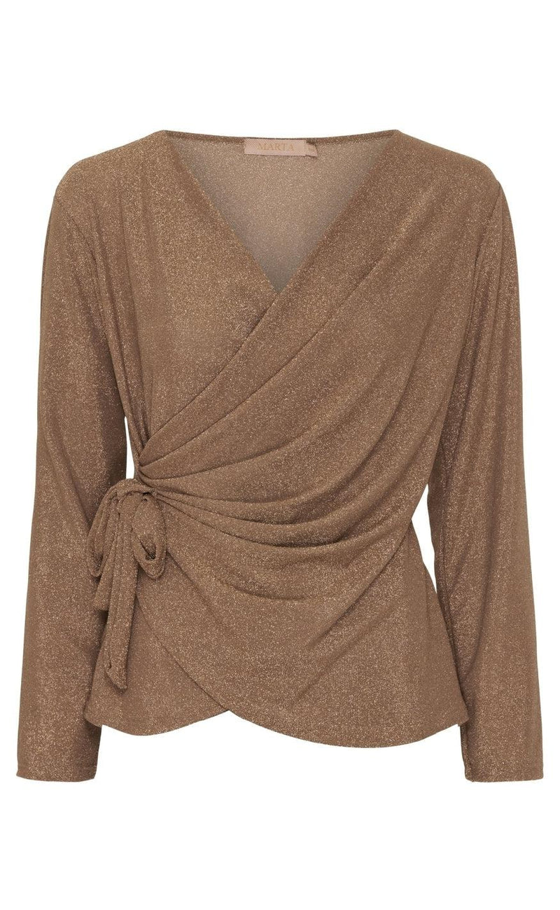Marta Du Chateau Bluse - 1612 Andi - Camello