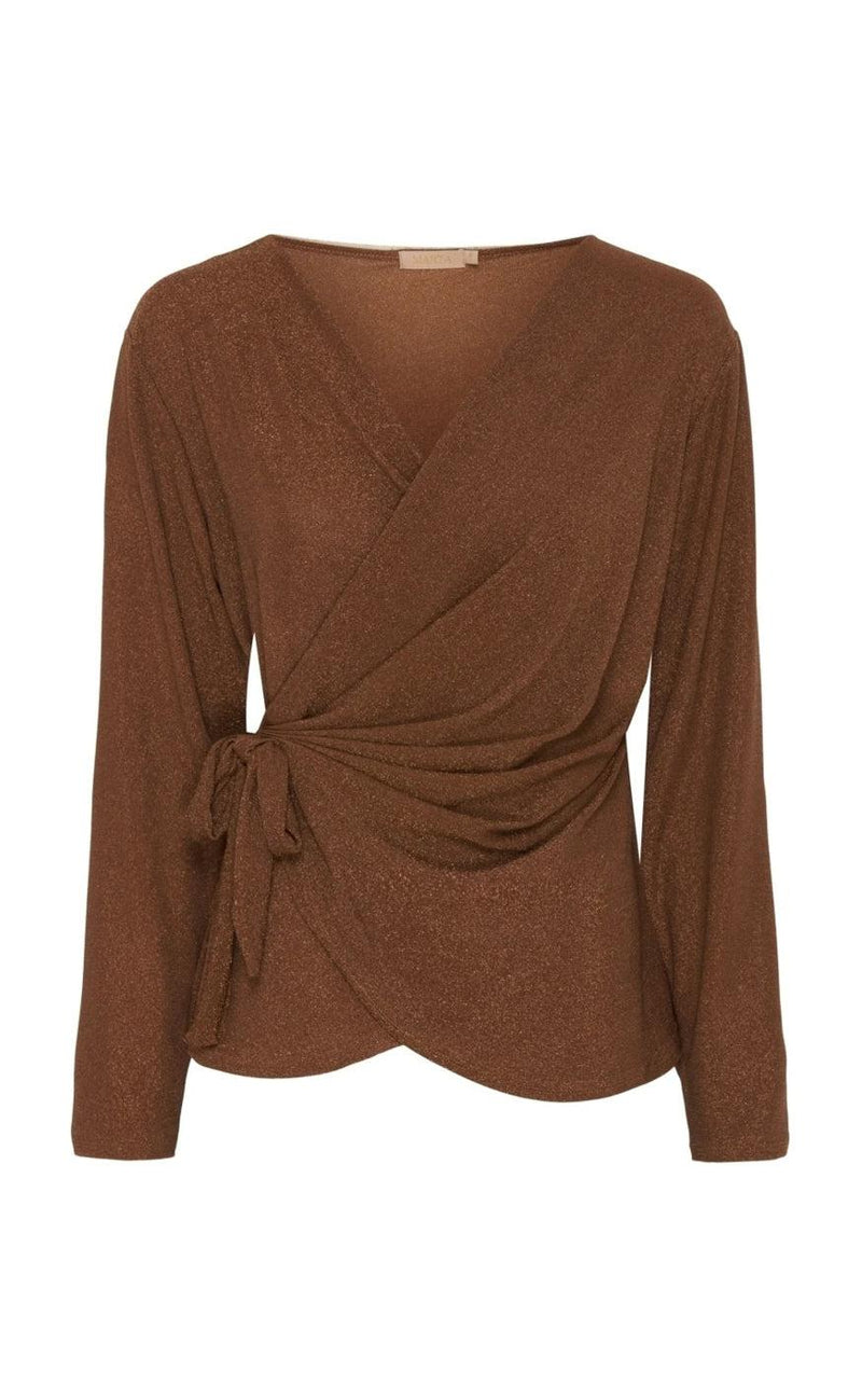 Marta Du Chateau Bluse - 1612 - Tobacco