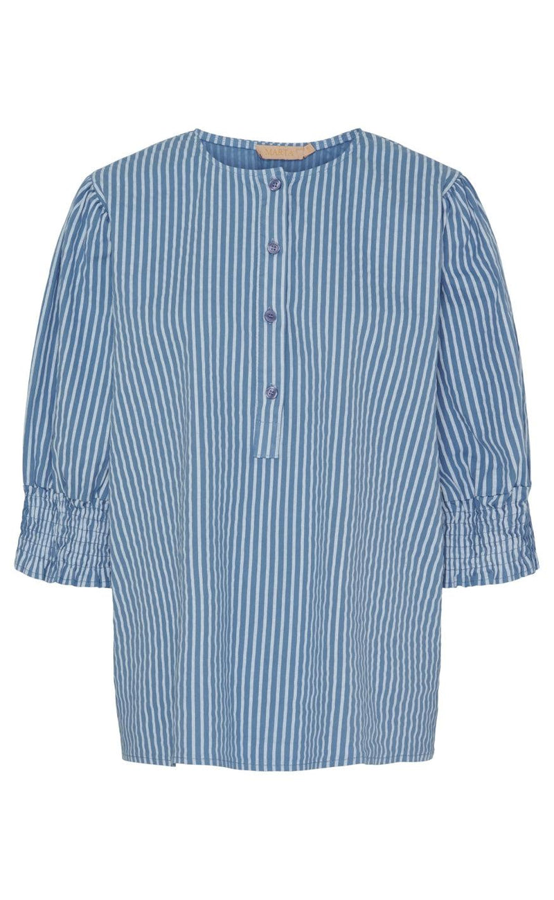 Marta Du Chateau Bluse - 6187 Dita - Avio Blue