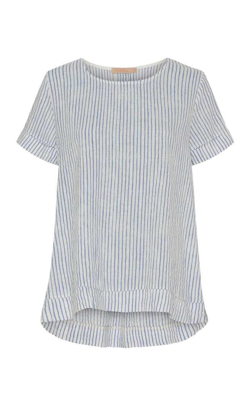 Marta Du Chateau Bluse - 83893-1 Natalie - Panna Jeans