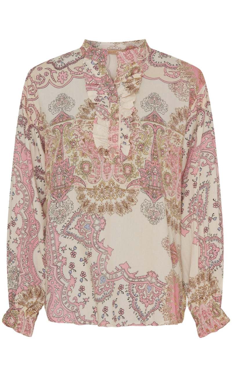 Marta Du Chateau Bluse - Aya - Rosa