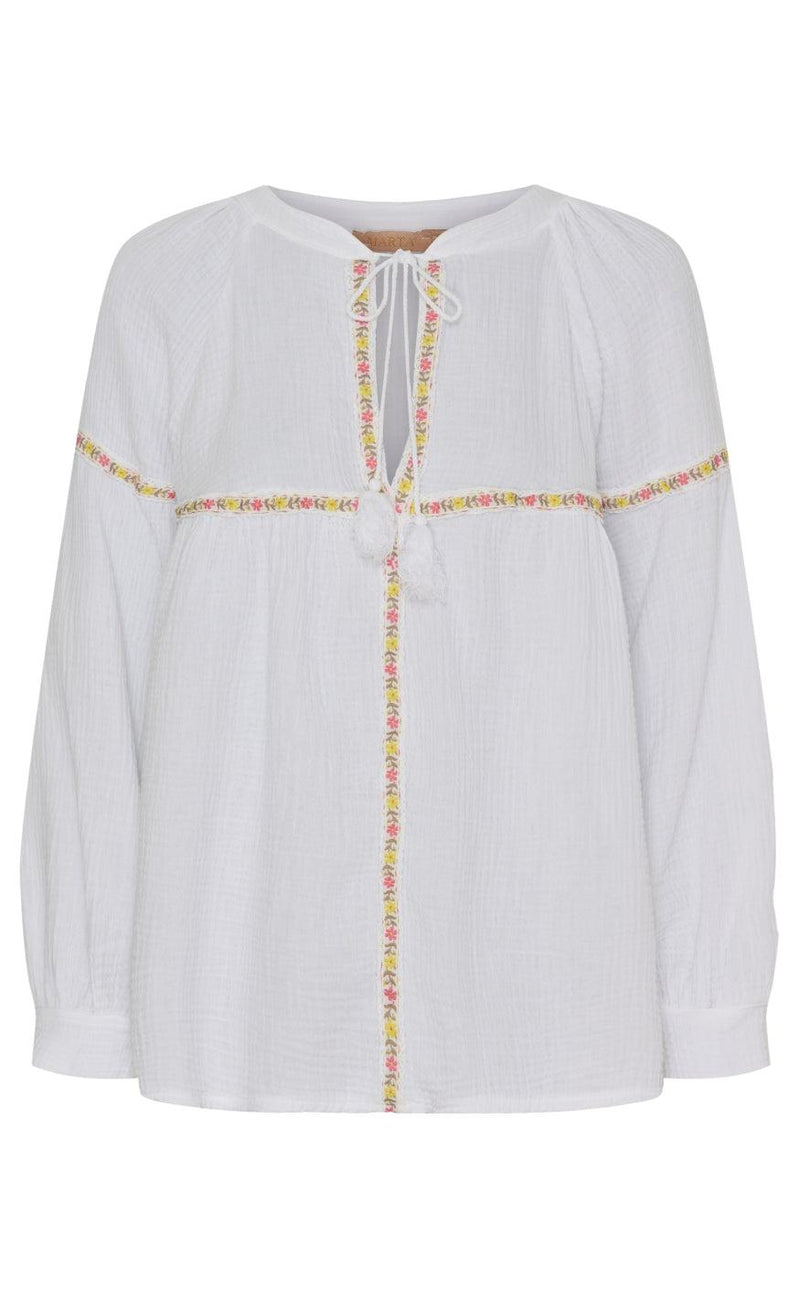 Marta Du Chateau Bluse - Debora - White