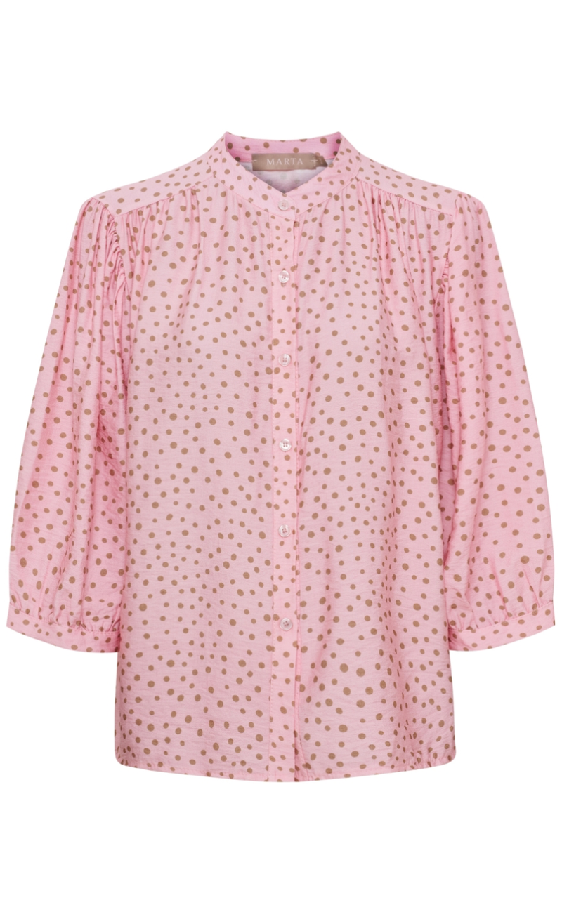 Marta Du Chateau Bluse - Destiny - RosaX25557
