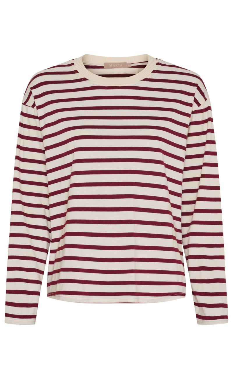 Marta Du Chateau Bluse - Kara - Bordeaux