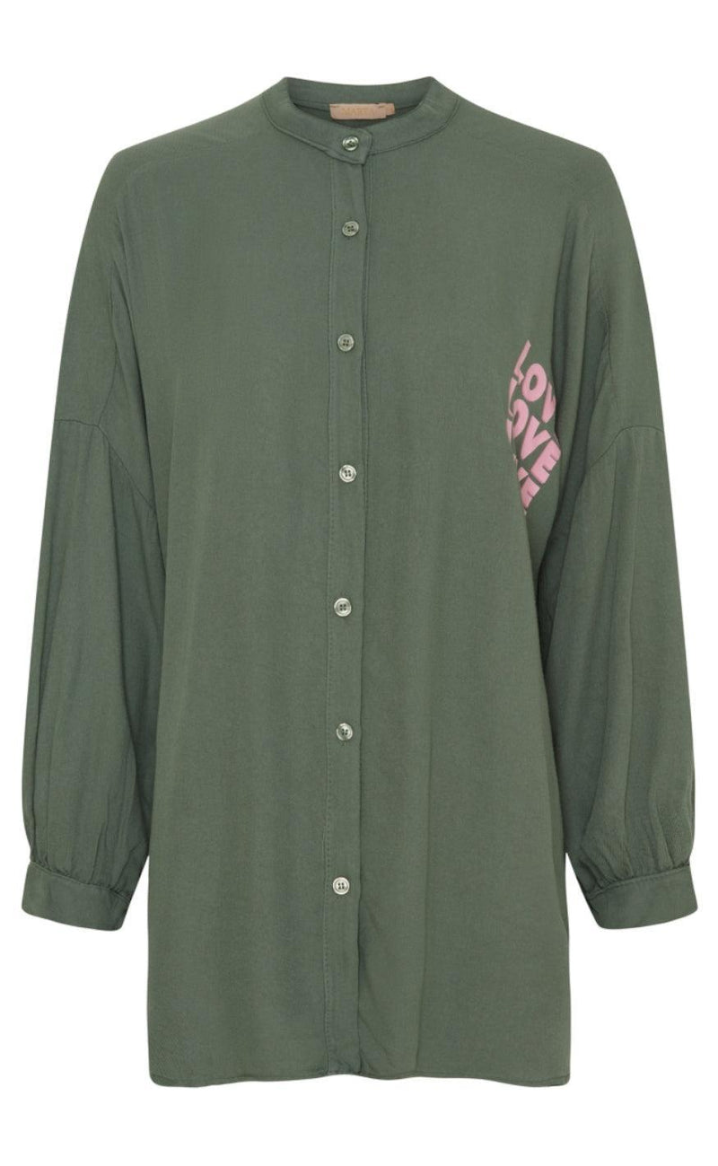 Marta Du Chateau Bluse - Marion Shirt - Military
