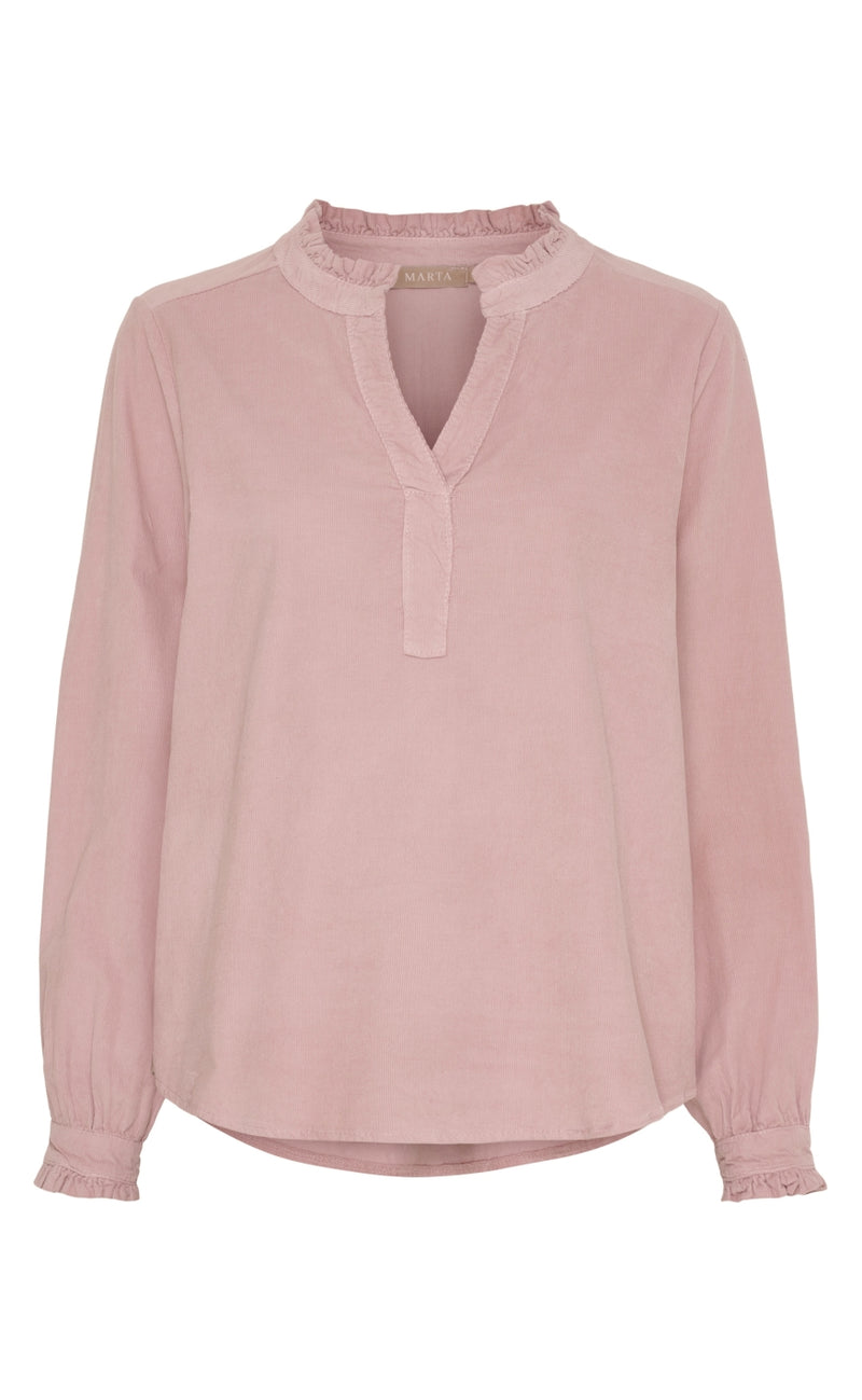 Marta Du Chateau Bluse - Morgana - Rosa Antigue