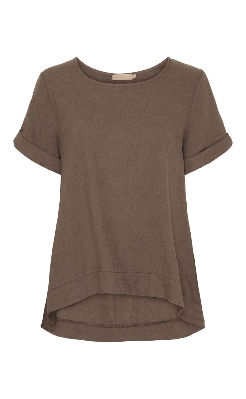 Marta Du Chateau Bluse - Natalie - Cold Brown