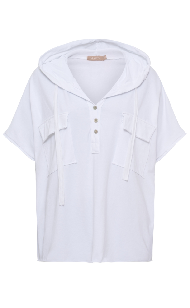 Marta Du Chateau Bluse - Thalina - White