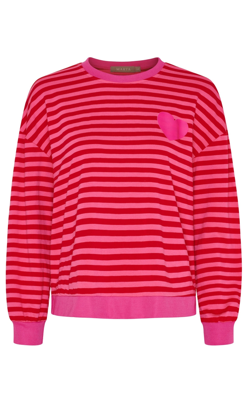 Marta Du Chateau Bluse - Vilda - Fuxia/Pink