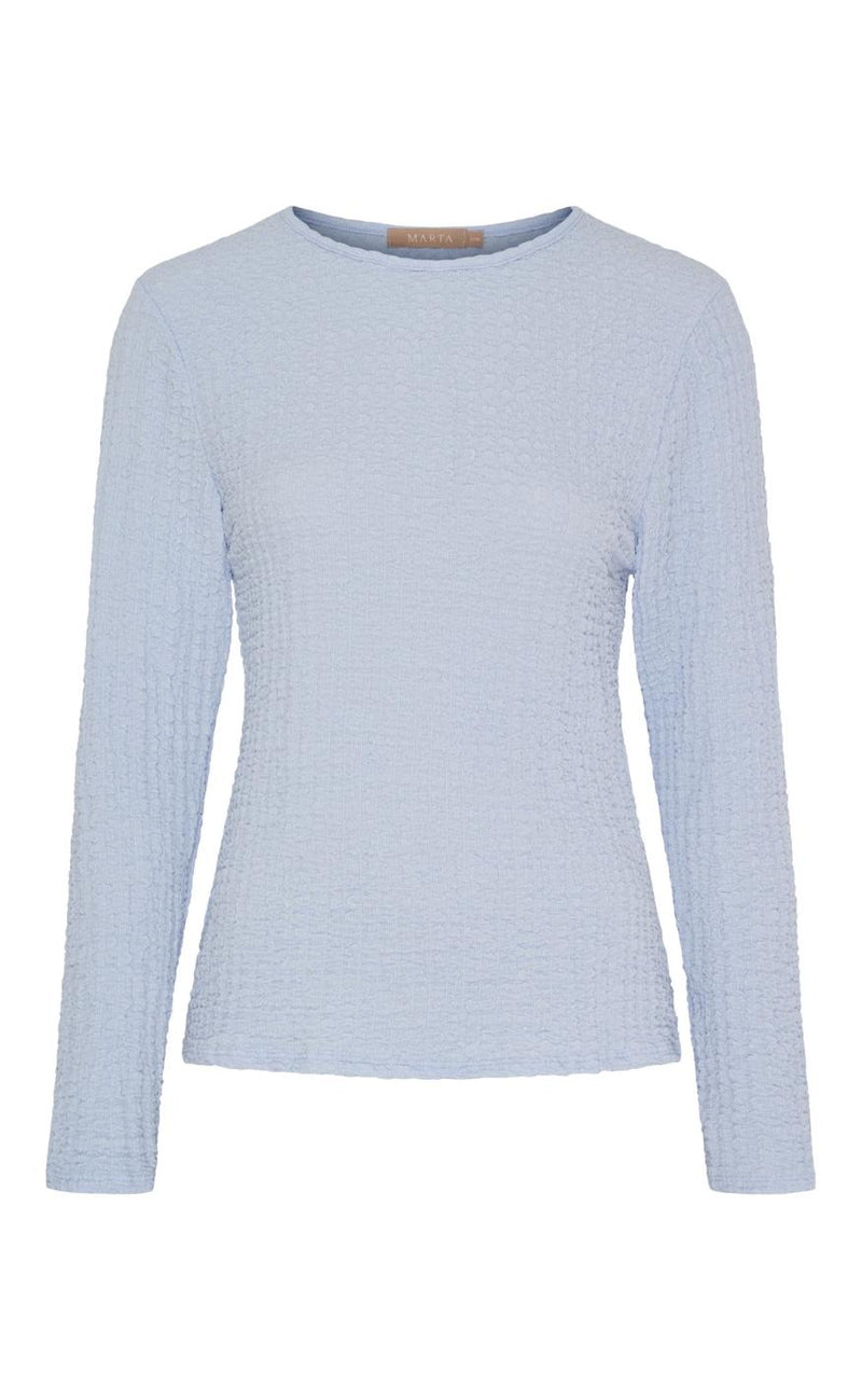 Marta Du Chateau Bluse - Vionne - LightBlue66
