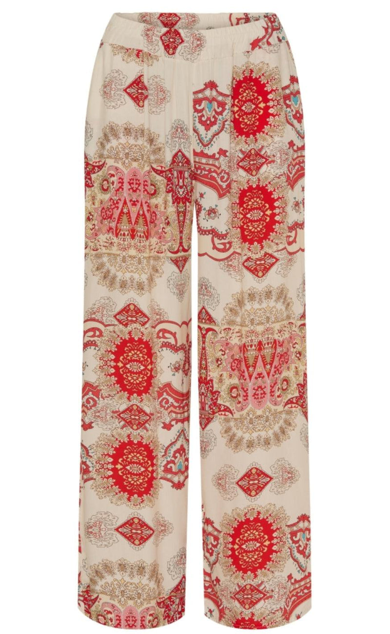 Marta Du Chateau Bukser - 6192 Grethe - Print Rosso
