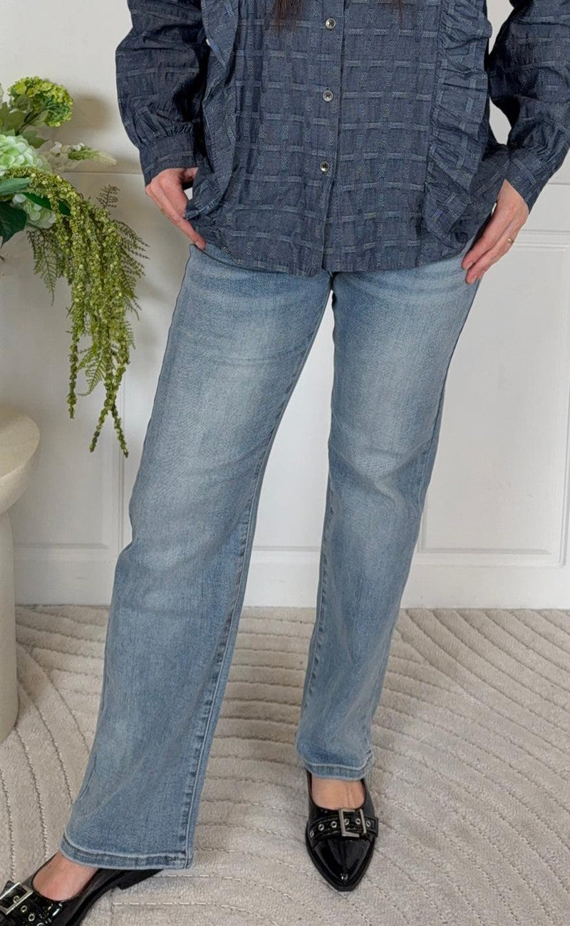 Marta Du Chateau Bukser - Sidonie - Blue Denim