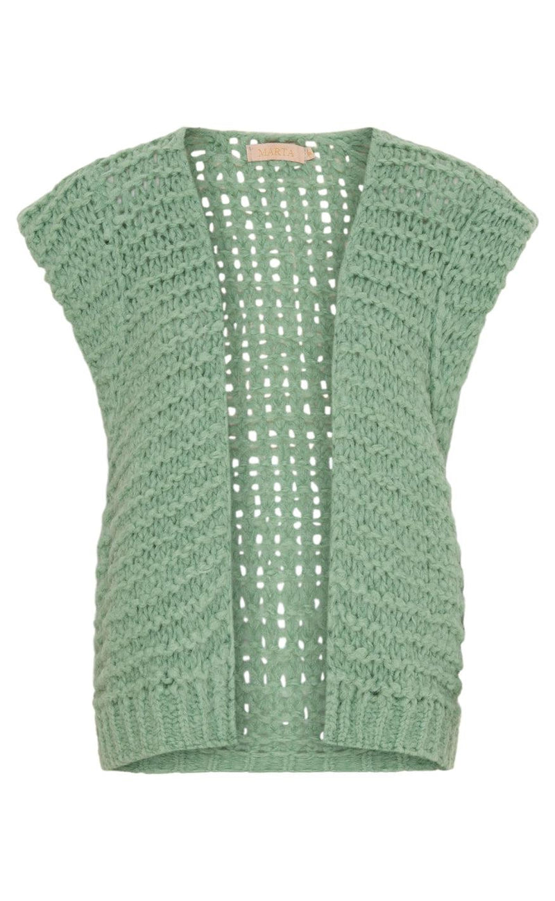 Marta Du Chateau Cardigan - 410 - Aqua
