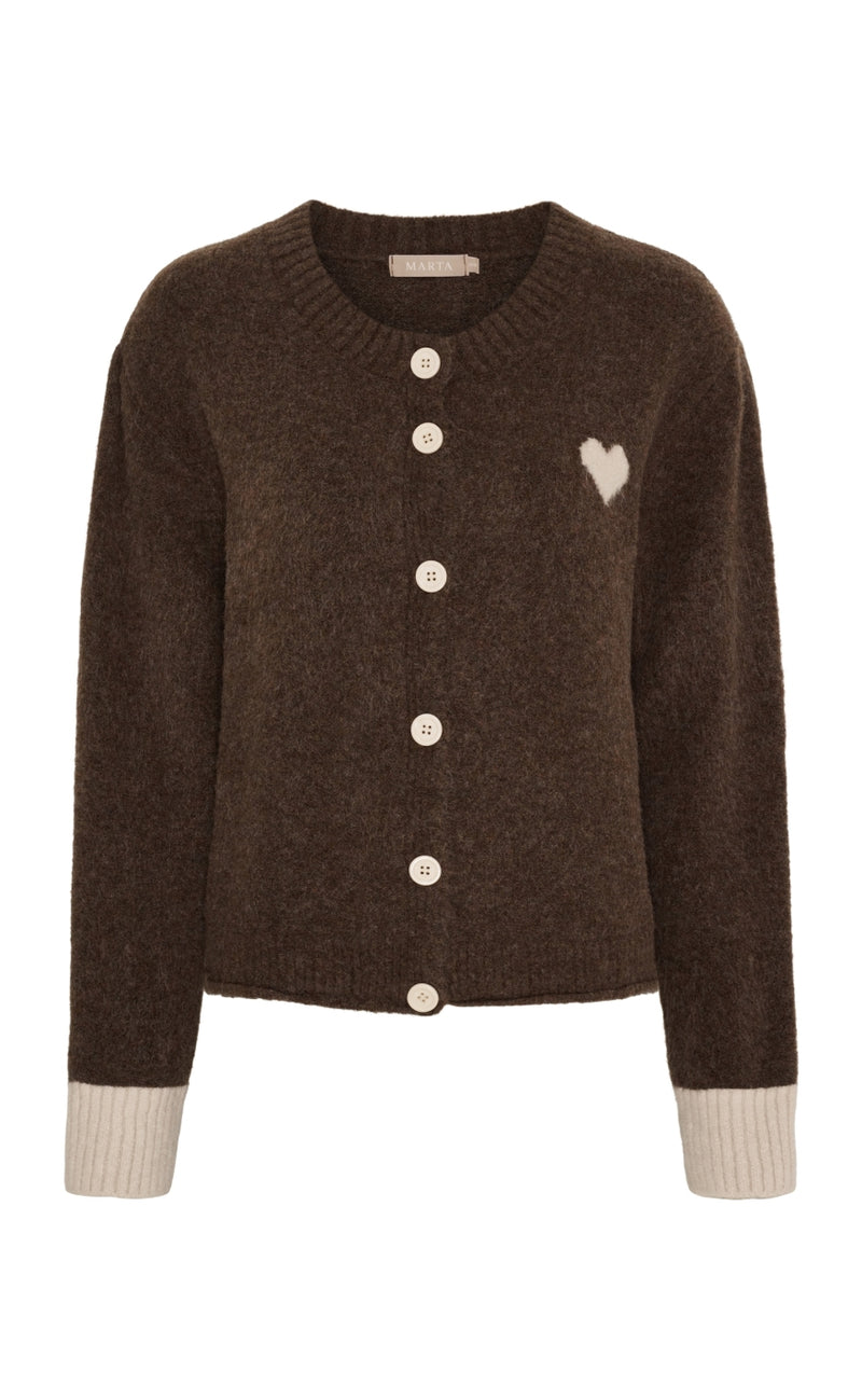 Marta Du Chateau Cardigan - Calla - Moro/Beige
