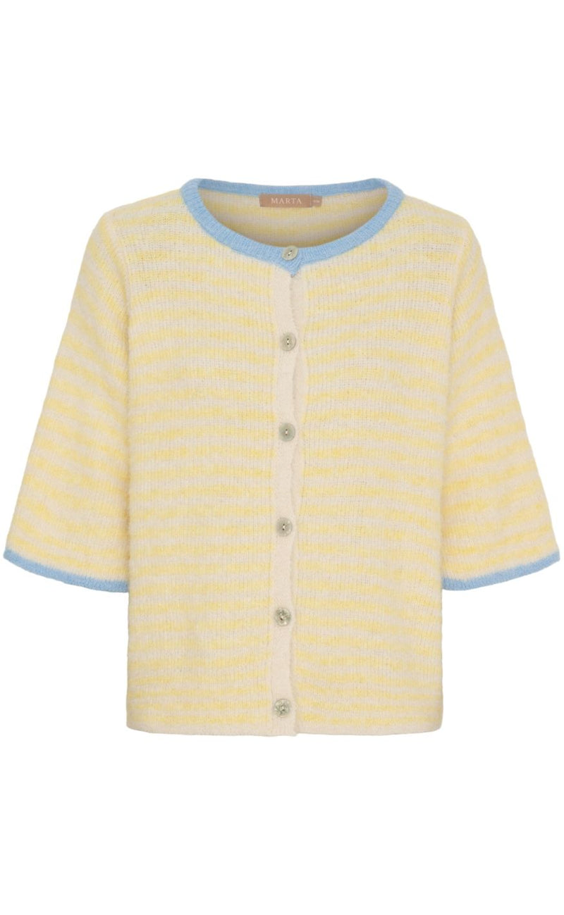 Marta Du Chateau Cardigan - Susanne - Yellow