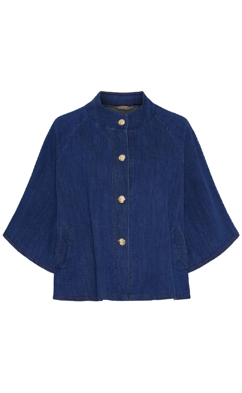 Marta Du Chateau Jakke - Arwen - Medium Blue