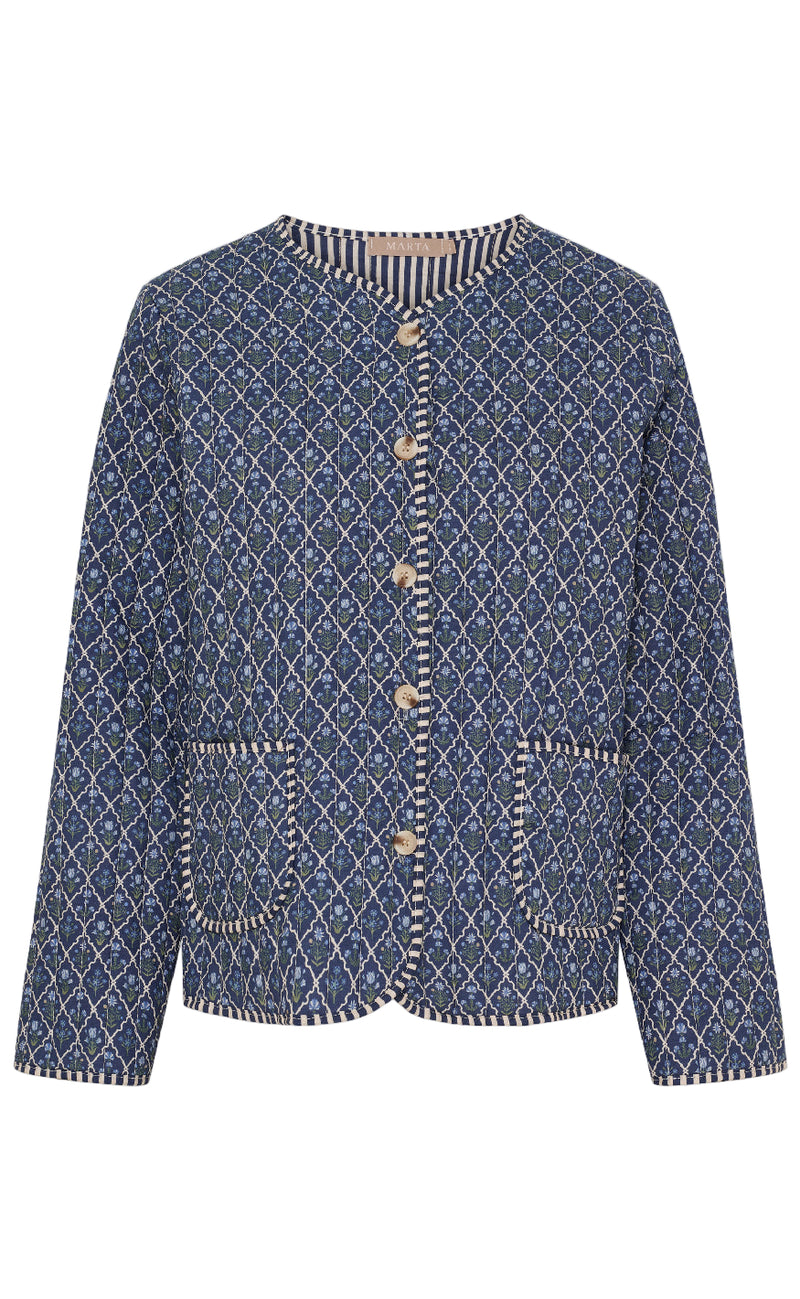 Marta Du Chateau Jakke - Avril - Navy