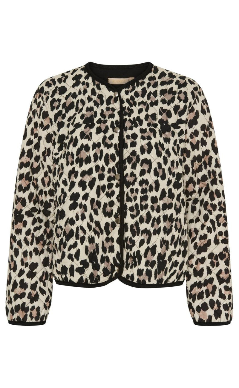 Marta Du Chateau Jakke - K230083 Roseanne - Beige Leo