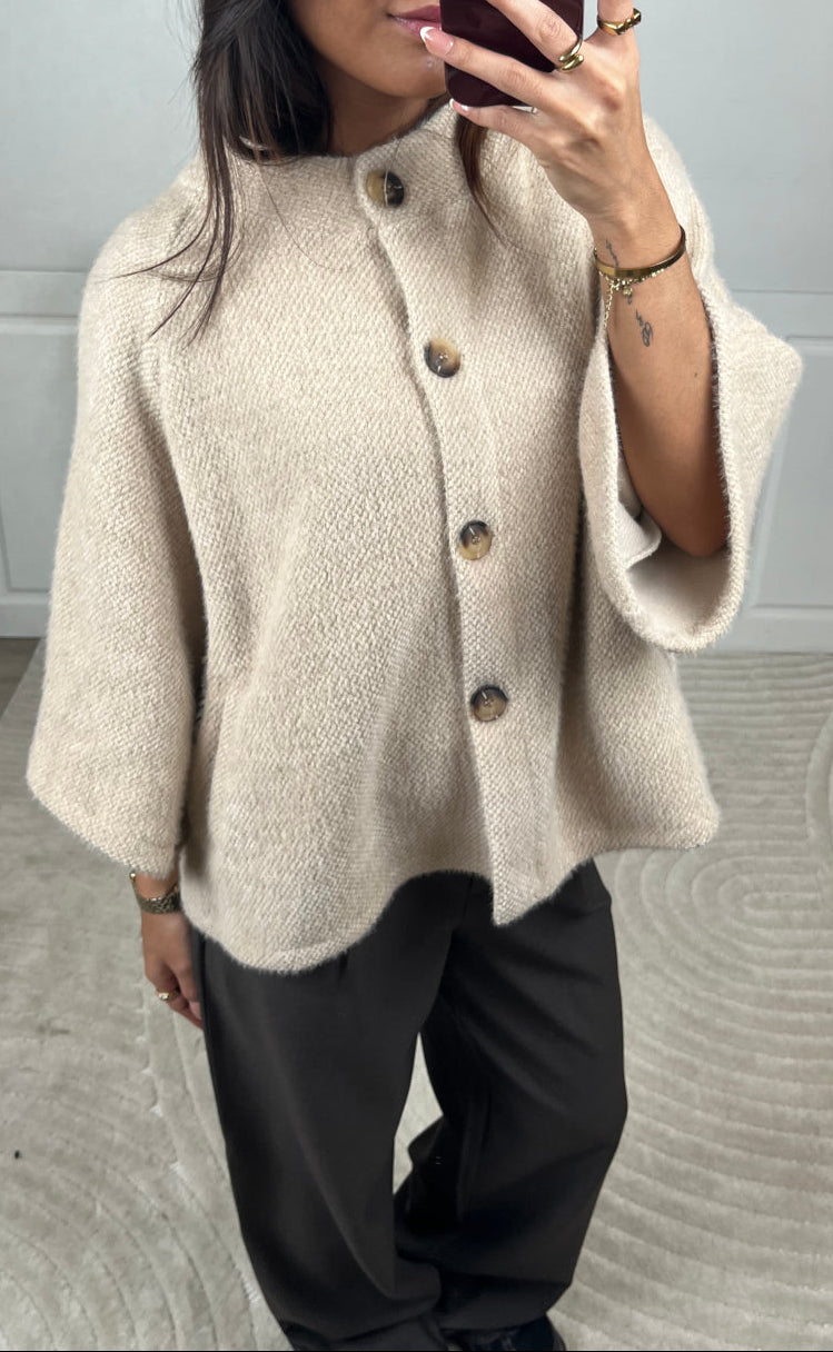 Marta Du Chateau Jakke - Thunder - Beige