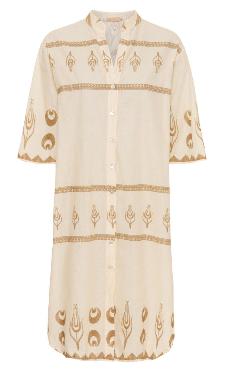 Marta Du Chateau Kjole - 28464 - Beige