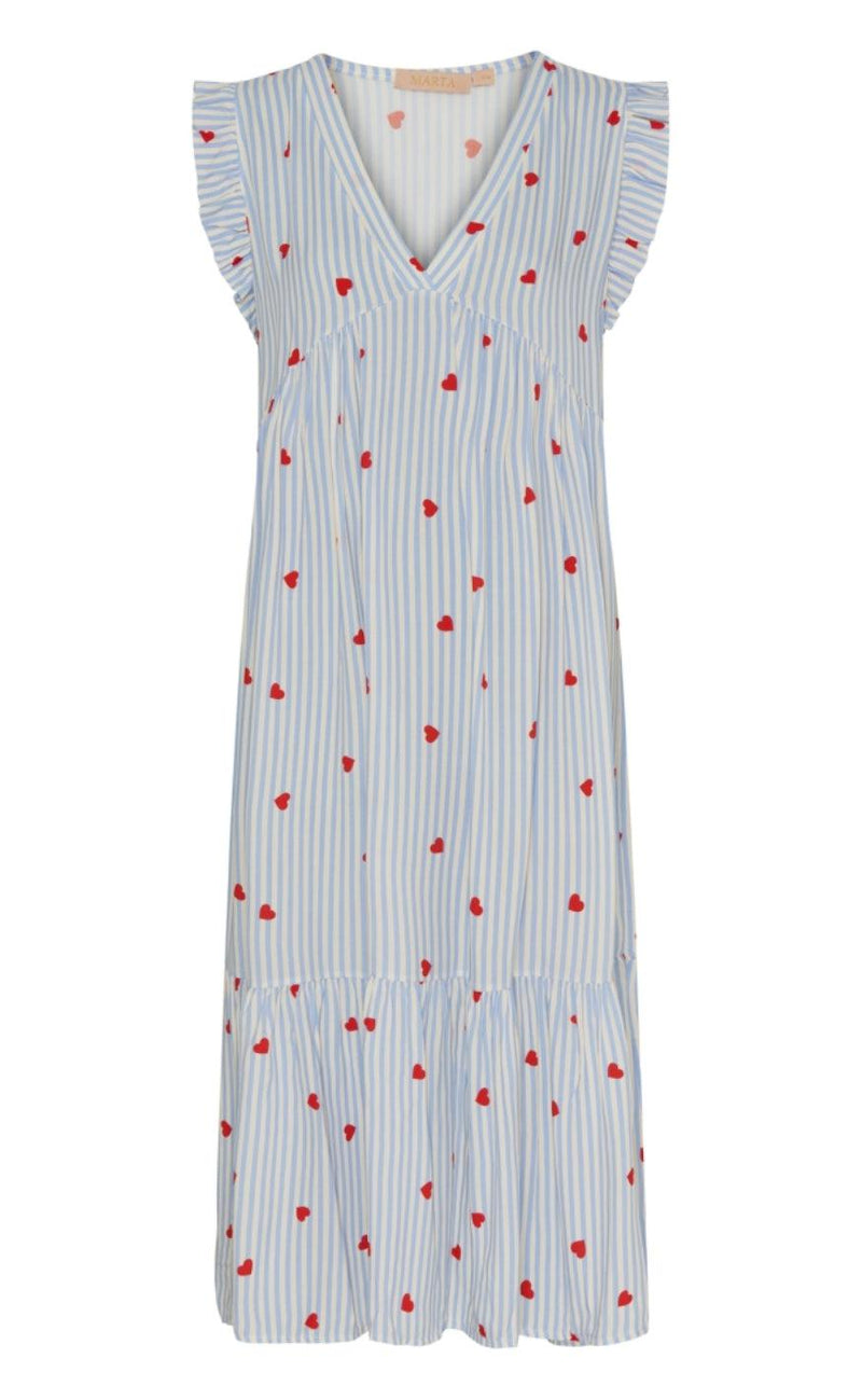 Marta Du Chateau Kjole - 5795 Elma - Celeste Heart