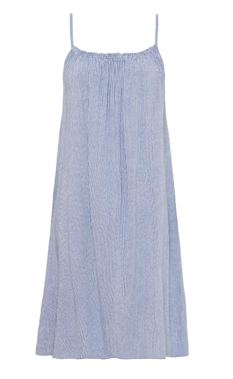 Marta Du Chateau Kjole - 7050 Carmen - Blue Jeans