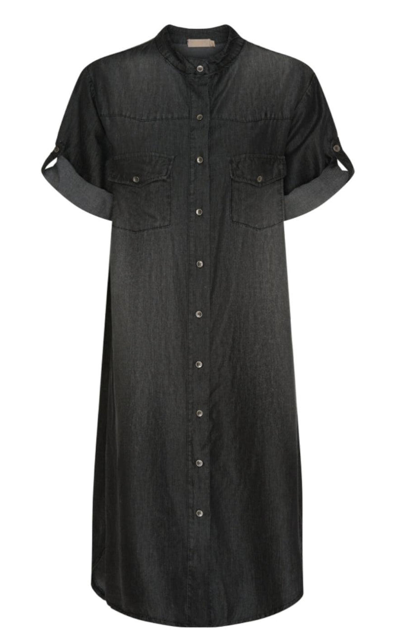 Marta Du Chateau Kjole - 82302 Björt - Black Washed