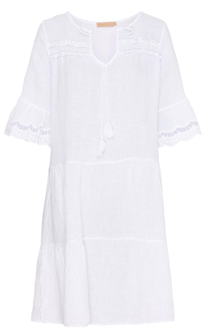 Marta Du Chateau Kjole - 93972 - White