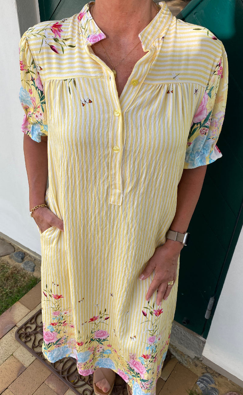 Marta Du Chateau Kjole - Cristina - Yellow