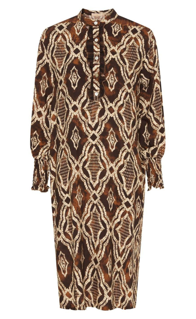 Marta Du Chateau Kjole - Gry - Brown