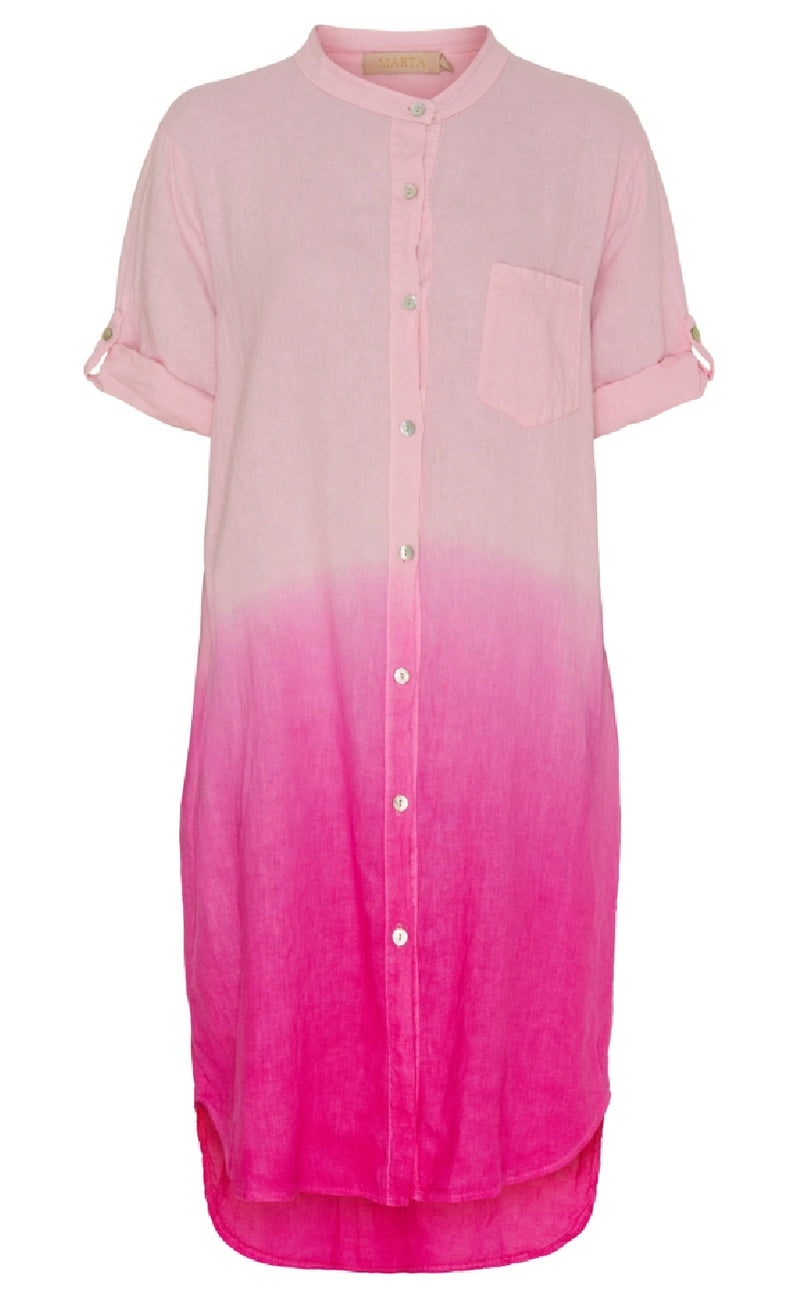 Marta Du Chateau Kjole - Jóna - Pink/Fuxia