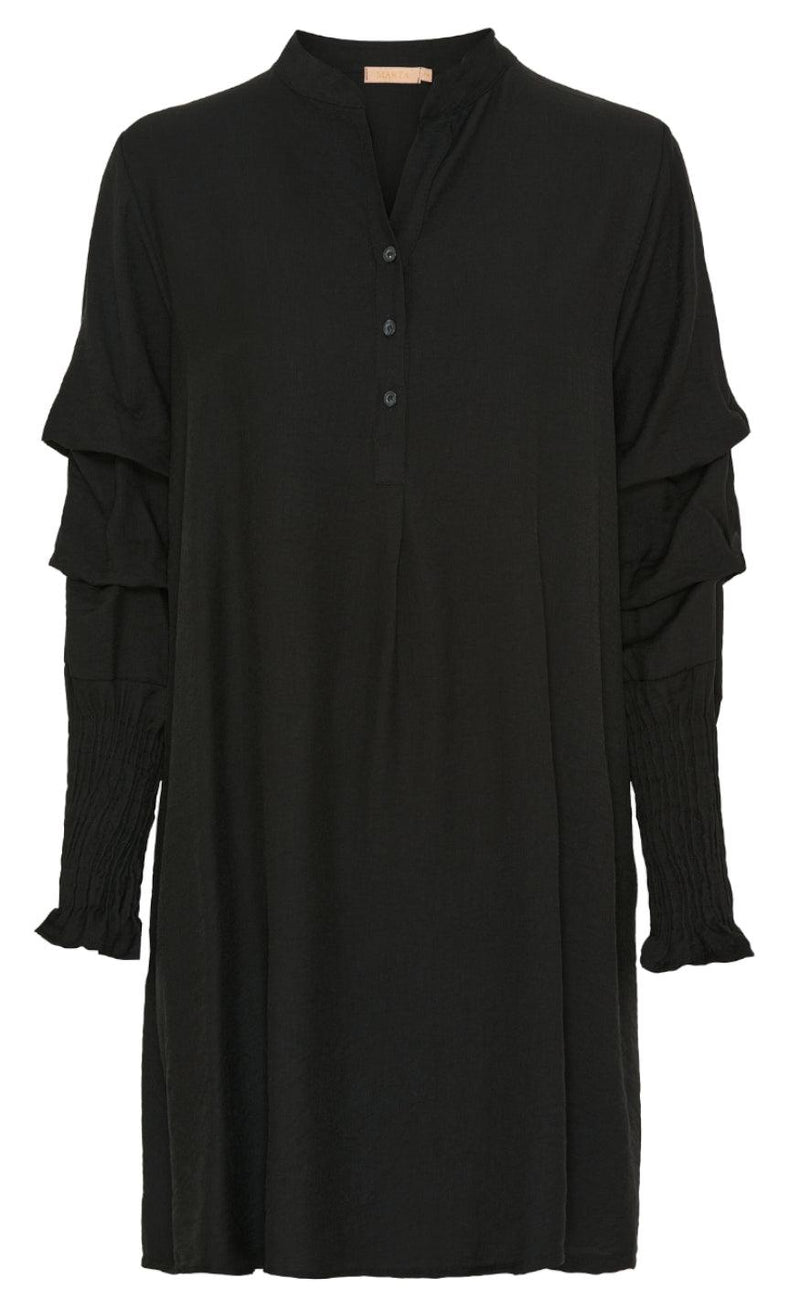 Marta Du Chateau Kjole - K23817 Aline - Black