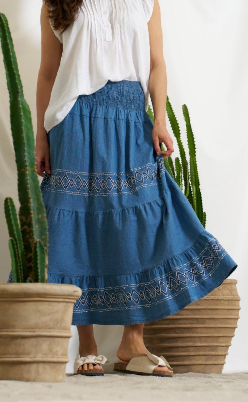 Marta Du Chateau Nederdel - Helvig - Jeans